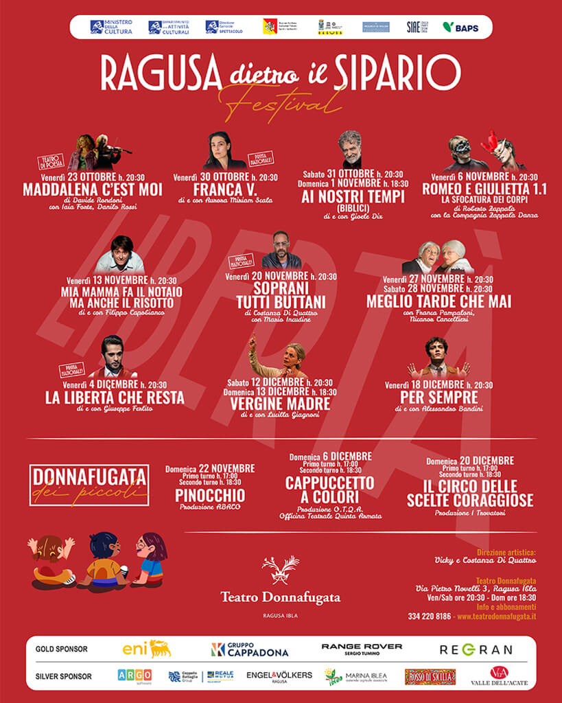 Locandina Ragusa Dietro il Sipario 2026